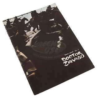 Lot 90 - Doctor Zhivago - Original Program Book