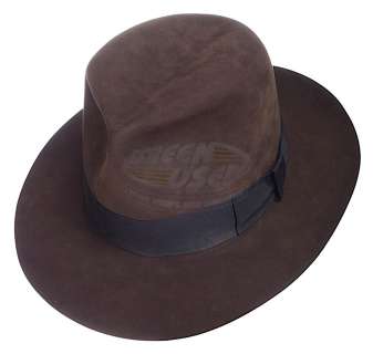 Indiana Jones & Kingdom of the Crystal Skull - Indy’s Costume Fitting Fedora | ScreenUsed
