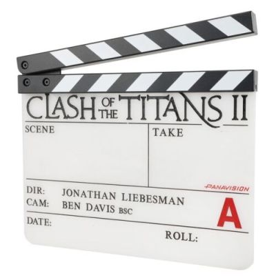 WRATH OF THE TITANS (2012) - Lot #81 : Production Clapperboard