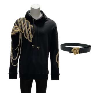 Lot #80: The Underdoggs Jaycen Snoop Dogg Screen Worn Sweater, Pants & Belt Ch 7 Sc 38