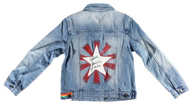 Xochitl Gomez as America Chavez in Doctor Strange in the Multiverse of Madness Signed Prop Replica Jacket with Character Name | SWAU