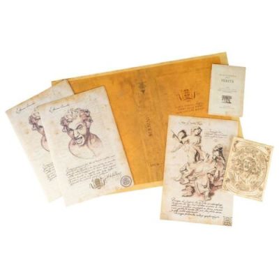 ANGELS AND DEMONS (2009) - Lot #463 : Vatican "Bernini" Cover with Collection of Center Folios and Diagramma della Verita Book