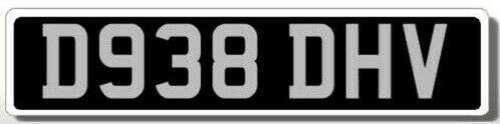 ONLY FOOLS & HORSES - D938 DHV - RELIANT REGAL VAN REGISTRATION NUMBER | Auctioneum Ltd