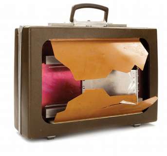 Lot 327 - Kenner prototype "Oscar Goldman" exploding briefcase from The Six Million Dollar Man.