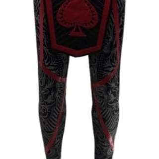 Heels Ace Spade Alexander Ludwig Screen Worn Wrestling Tights Ch 3 Sc Multiple Ep 105 | VIP Fan Auctions