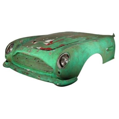 James Bond: Skyfall (2012) | Lot  359. Production-Used "Green Buck" Aston Martin DB5 Front | Propstore