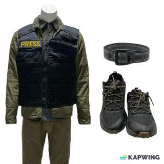 Civil War Tony Nelson Lee Screen Worn Jacket, Button-Up Shirt, Pants, Belt, Sneakers & Vest Ch 1 Sc 9-18 | VIP Fan Auctions