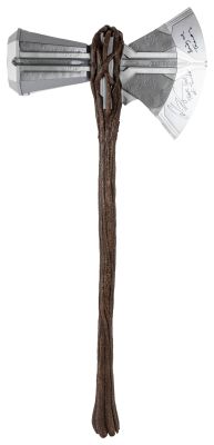 Chris Hemsworth Signed, Inscribed Marvel Cinematic Universe Stormbreaker Toy Replica - 42 x 20 - Beckett LOA | Goldin