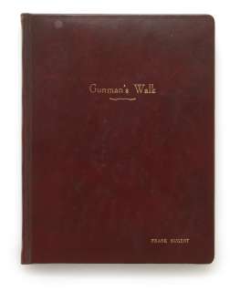 A Frank S. Nugent personally-owned bound script from "Gunman’s Walk" | Bonhams