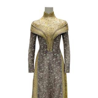 Vikings Valhalla Emma of Normandy (Laura Berlin) Screen Worn Queen Emma Dress Ep 108 | VIP Fan Auctions