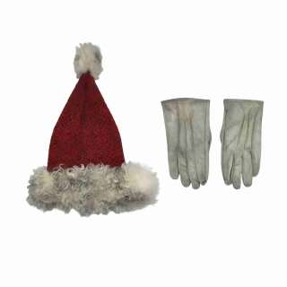 Red One Nick/Santa Claus Screen Worn Santa Hat & Gloves | VIP Fan Auctions