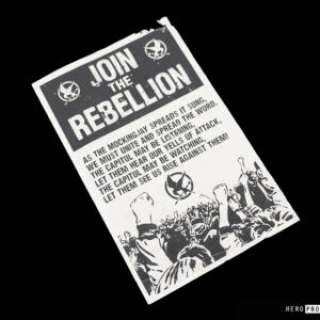 The Hunger Games | The Hunger Games: Catching Fire (2013) – Rebellion Flyer | HeroProp