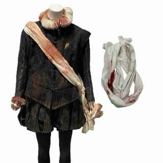 The Serpent Queen Louis de Bourbon (Danny Kirrane) Screen Worn Tunic, Blouse, Trousers, Leggings, Wrist Cuffs & Sash Set Ep 208 | VIP Fan Auctions