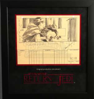 Star Wars - Ep VI - ROTJ Signed Production Storyboard- Speeder Bikes (J18) | eBay US (Buy It Now)