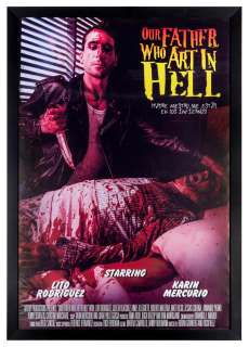 Lot 92 - Our Father Who Art in Hell Screen-Used Prop Poster from Sen...