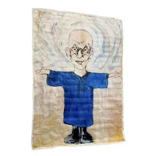 Opus Moretti’s Compound Production Use Painted Tapestry | VIP Fan Auctions