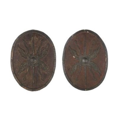 Cleopatra | Pair of Roman Shields | Propstore (Buy Now)