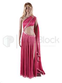 Star Trek: TOS Lt. Palamas Pink Grecian Dress from "Who Mourns for Adonais?" | The Prop Block
