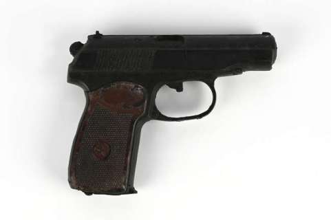 James Bond. Die Another Day (2002) Prison guard pistol, belt and holster form the 2002 James Bond… | Ewbank’s