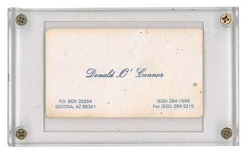 Donald O’Connor’s Production-used Capezio Tap Shoes from Singin’ in the Rain | RR Auction