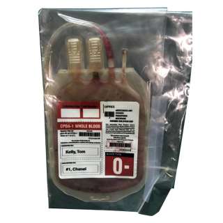 Lot 225 - Chanel #1 Blood Bag screen used - Scream Queens (TV Series 2015-2016)