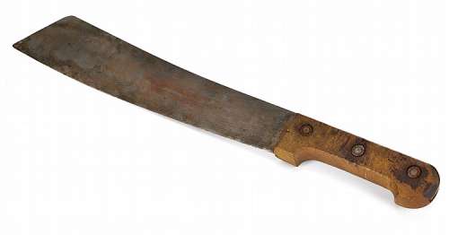 Lot 1352 - Robert Shaw "Quint" hero machete used to stab at the shark in Jaws.
