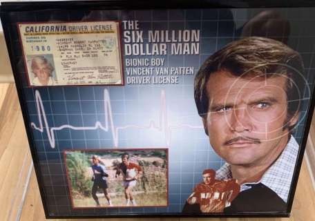 The Six Million Dollar Man (1974–1978) - Bionic Boy (Vincent Van Patten) Driver License | Hanlin Auction Service