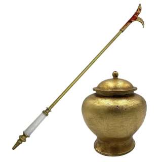 Poker Face Season 2 Fred Finch (Giancarlo Esposito) Screen Used Urn & Fire Poker Stick Ep 202 | VIP Fan Auctions