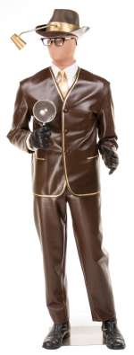 Lot 738 - Roddy McDowall ‘Bookworm‘ signature supervillain costume recreation from Batman on a custom display
