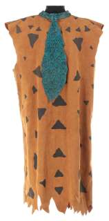 Lot 1418 - John Goodman ‘Fred Flintstone‘ and Rick Moranis ‘Barney Rubble‘ costumes from The Flintstones.