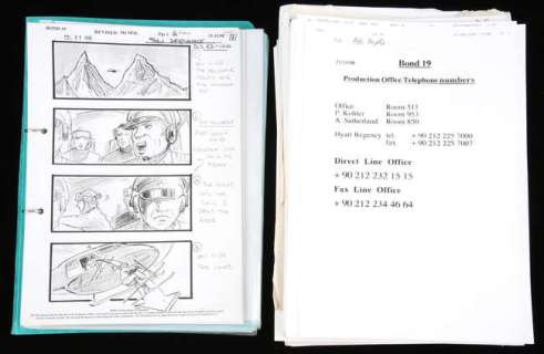 The Marc Wolff Collection: James Bond: The World is Not Enough (1999) - Second Unit Schedule, No.… | Ewbank’s