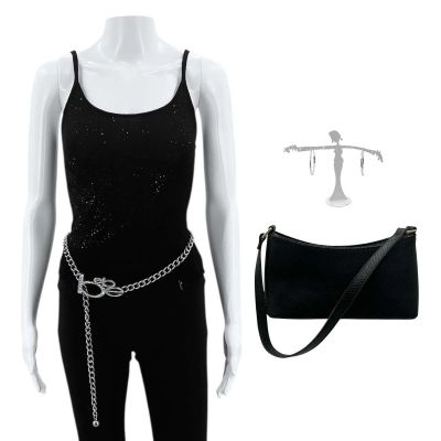 The Smashing Machine Dawn Staples (Emily Blunt) Screen Worn Shirt, Pants, Purse, Earrings & Belt Ch 11 & 12 Sc Multiple | VIP Fan Auctions