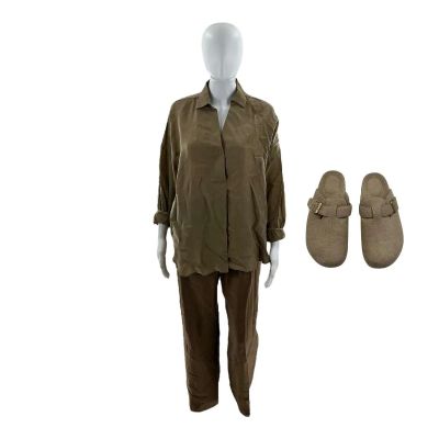 Lot 19: All of You Laura (Imogen Poots) Screen Worn Slip On Shoe, Pants & Shirt Ch 19 Sc 64 | VIP Fan Auctions