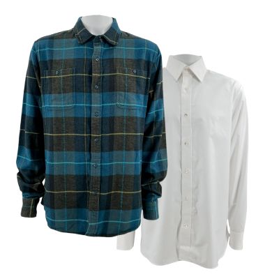 Lot 12: Eternity Luke (Callum Turner) Production Worn (2) Shirts | VIP Fan Auctions