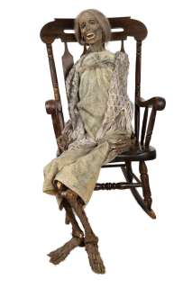Lot 459 - Mummified ‘Mother Bates‘ in a rocking chair from Psycho IV: The Beginning.
