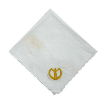 Lot 46: The Handmaid’s Tale Aunt Lydia Clements Production Used Hankie | VIP Fan Auctions