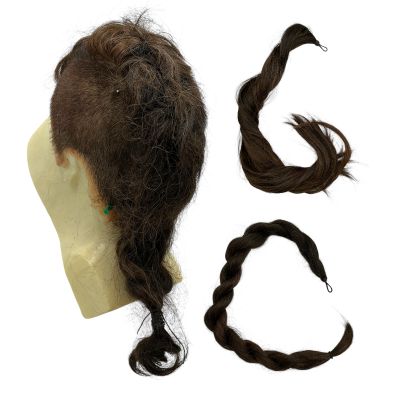 Lot 159: The Bluff Ercell Screen Used Hair Switch & Head And Hair Prosthetic | VIP Fan Auctions