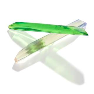 Christopher Reeve "Superman" Set of (2) Fortress of Solitude Crystals from Superman II - Consignor LOP - Studio Auctions COA | Goldin