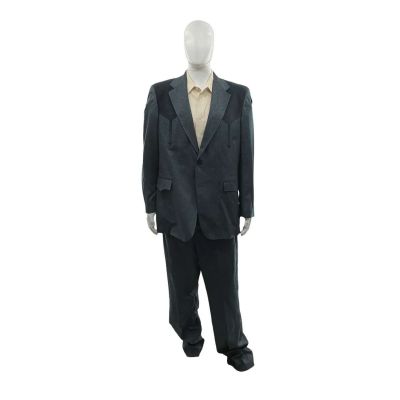 Lot 35: Is God Is Chuck Hall Screen Worn Suit Jacket, Dress Shirt & Suit Pants Sc 49,61 | VIP Fan Auctions