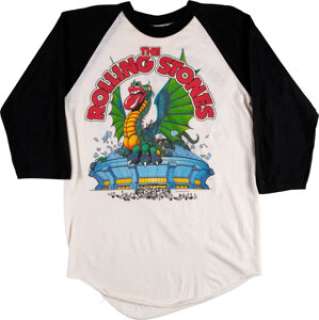 The Rolling Stones Vintage 1981 U.S. Concert Tour Baseball-Style Long Sleeve Shirt (The Knits). | Heritage
