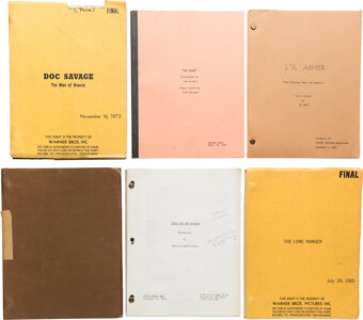 Collection of (52) Comic Book-Related Movie & TV Scripts. | Heritage