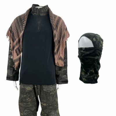 Lot 112: Onslaught Cockroach Screen Worn Stunt Shirt, Pants, Scarf & Balaclava Ch 4 Sc 48-128 | VIP Fan Auctions