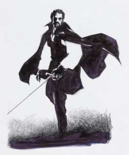 Lot 3384 - A group of concept art for The Count of Monte Cristo