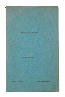 Charlie Chaplin: A dialogue continuity script for ’A Countess From Hong Kong’ 1967, from the collection of his assistant Jerome ’Jerry’ Epstein, 15 | Bonhams