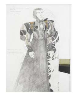 Doctor Who: The Keeper of Tracken - Two costume designs by Amy Roberts, 18th Season, 1981, | Bonhams