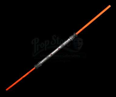 Star Wars: the Phantom Menace (1999) | Darth Maul’s (Ray Park) Lightsaber with Close-Action Fighting Blades | Propstore
