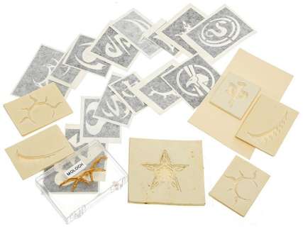 Stargate SG1 Jaffa Head Tattoo Mold Set | Propworx