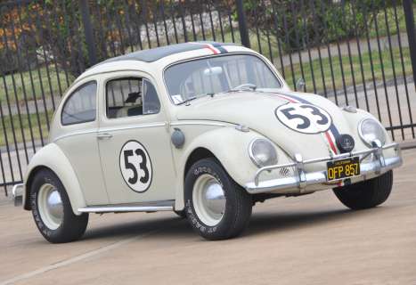 Screen-used Herbie, the "Invisible Driver" stunt car used in Disney’s Herbie Goes To Monte Carlo,1963 Volkswagen Beetle Chassis no. 5156863 | Bonhams