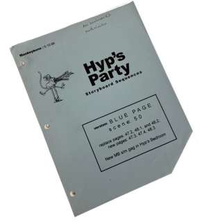 Lot 286 - Monkeybone (2001) - Hyp‘s Party Storyboard Sequences (23 Pages)