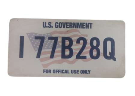 Designated Survivor TV - Designated Survivor (TV) Government Licence Plate